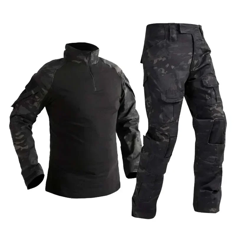 Tactical Military Shirt Cargo - Conjunto Tático Masculino G2: Camisa de