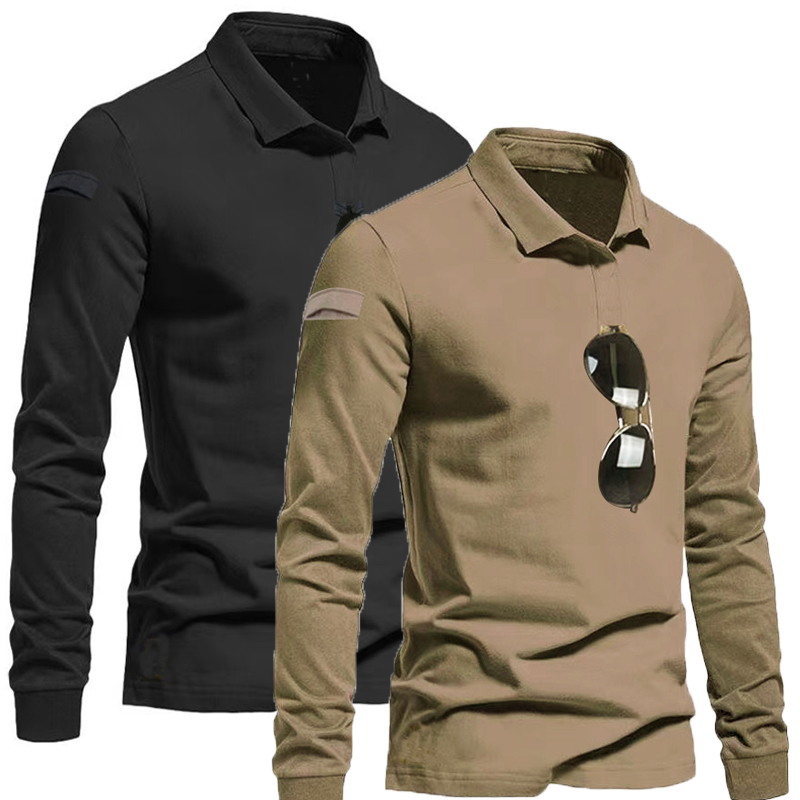 Tactical Military Shirt Cargo - Softair masculino militar lapela camisa exército