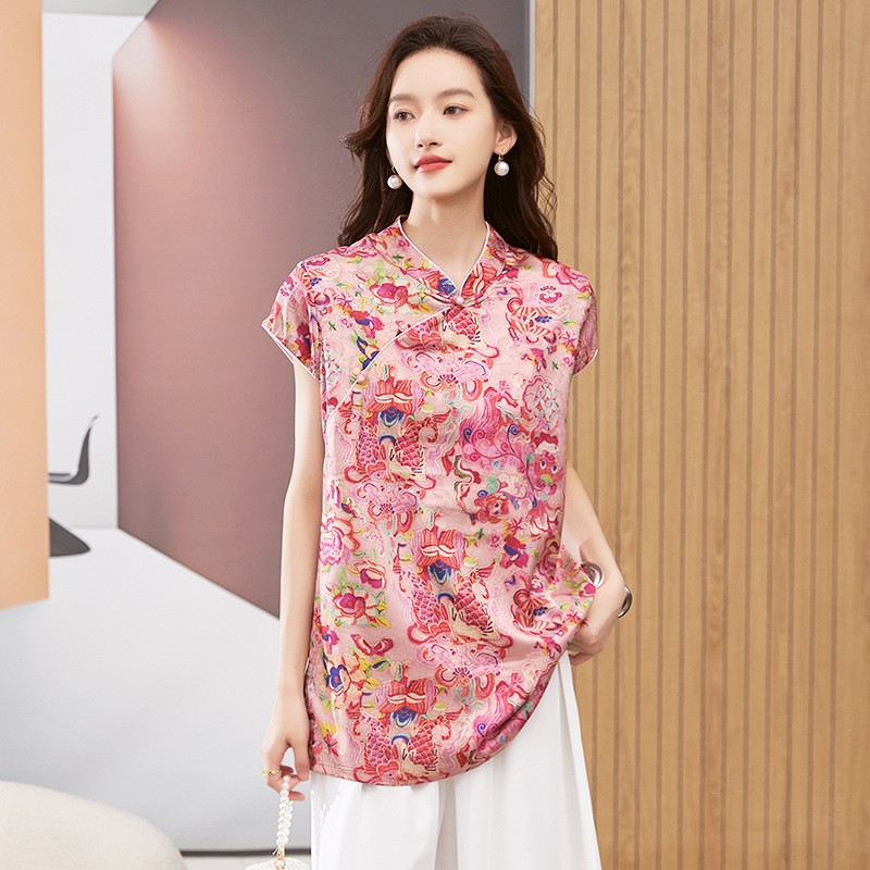 Blusa Feminina de Manga Curta  - Shirts avaliação e preço