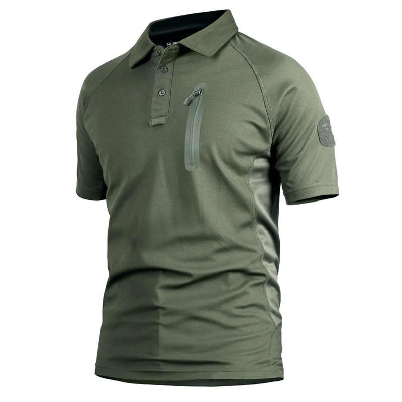 2025 verão masculino camisa de - Tactical Military Shirt Cargo avaliação e preço