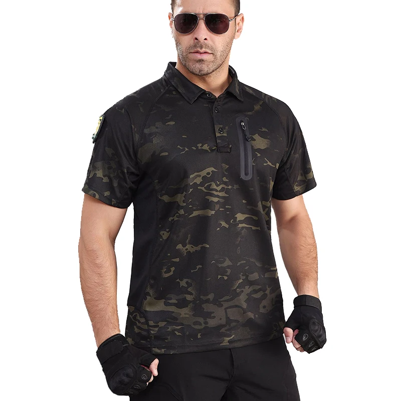 2025 verão masculino camisa de - Tactical Military Shirt Cargo avaliação e preço