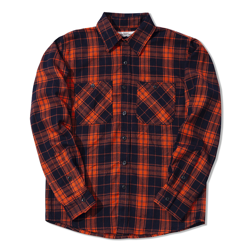 Camisa Clássica de Flanela par - Flannel Plaid Shirt Heavy Weight avaliação e preço