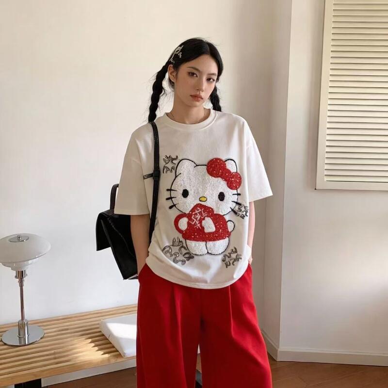 Camiseta Feminina de Verão com - T-Shirts avaliação e preço
