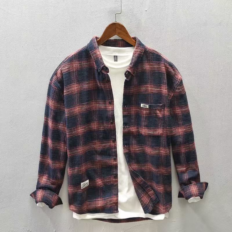 Camisa Casual Xadrez Nova Cole - Flannel Plaid Shirt Heavy Weight avaliação e preço