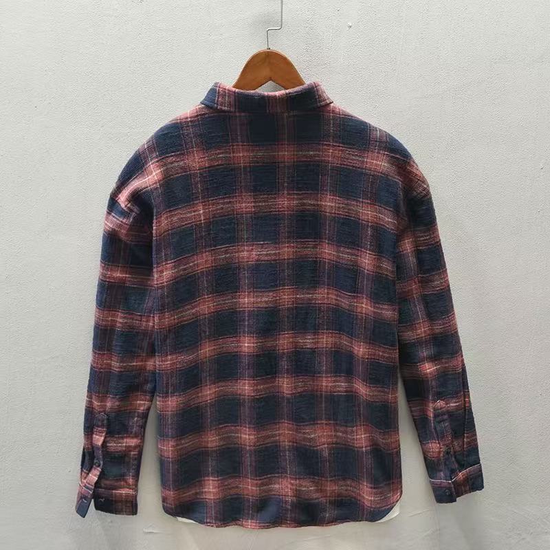 Camisa Casual Xadrez Nova Cole - Flannel Plaid Shirt Heavy Weight avaliação e preço
