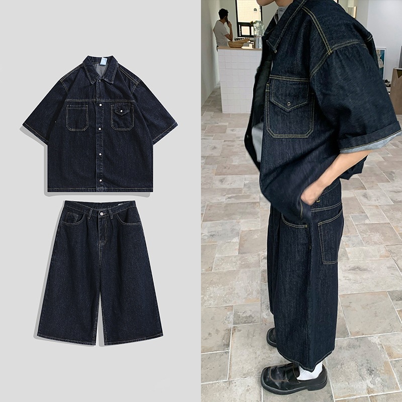 Conjunto Masculino de Verão 20 - Jeans avaliação e preço