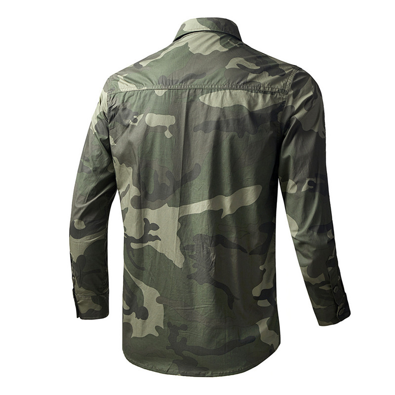 Camisas Táticas Masculinas de  - Tactical Military Shirt Cargo avaliação e preço
