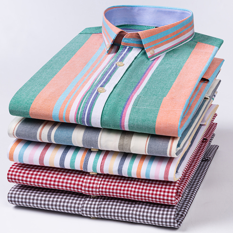 Algodão puro de alta qualidade - Oxford Cotton Casual Shirt Business avaliação e preço