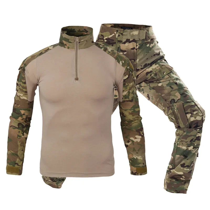 Conjunto de Uniforme Tático Ma - Tactical Military Shirt Cargo avaliação e preço