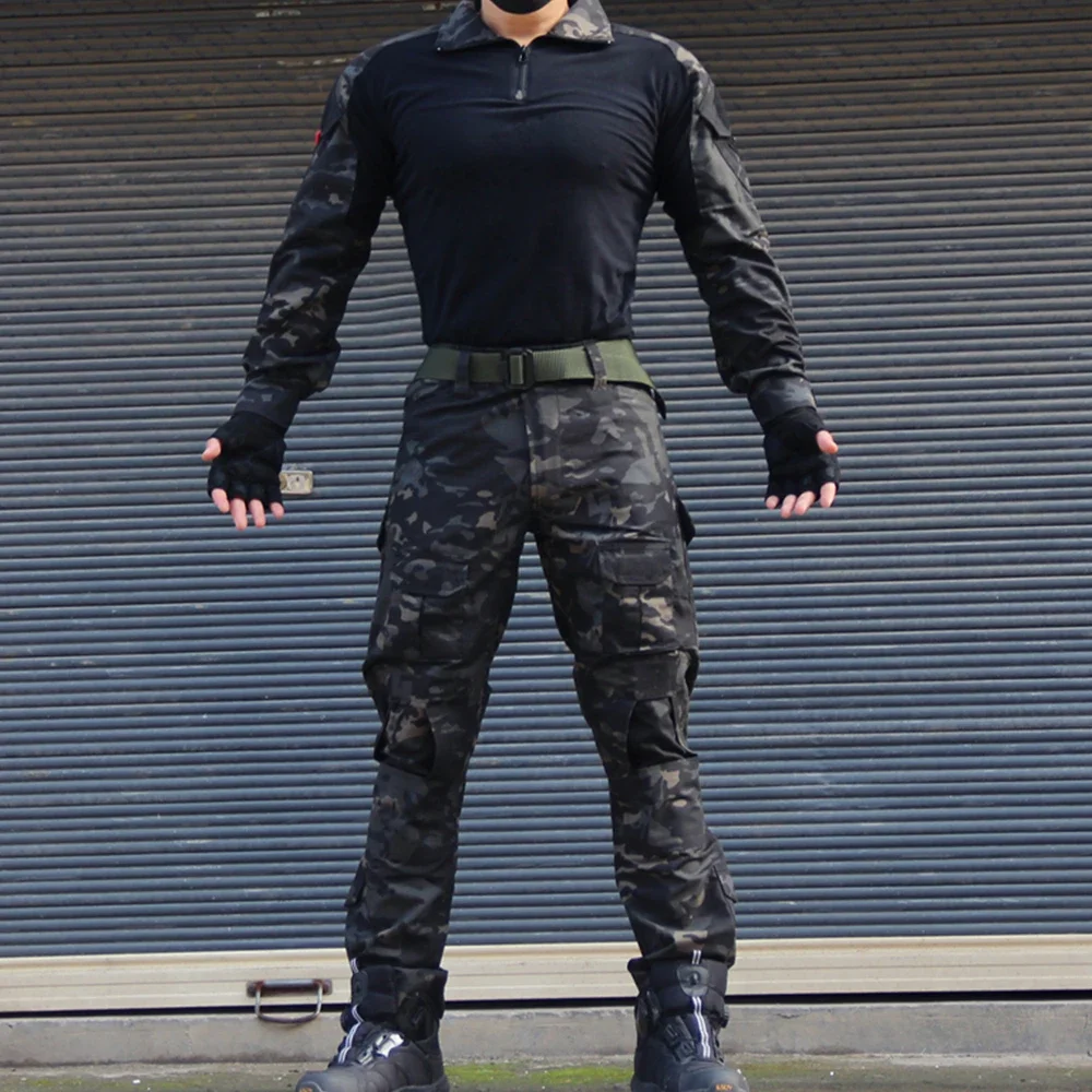 Conjunto de Uniforme Tático Ma - Tactical Military Shirt Cargo avaliação e preço