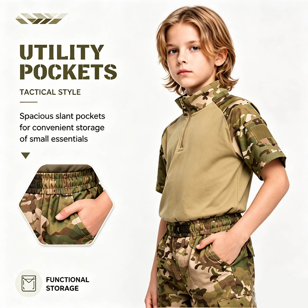 Conjunto Tático Camuflado Infa - Tactical Military Shirt Cargo avaliação e preço