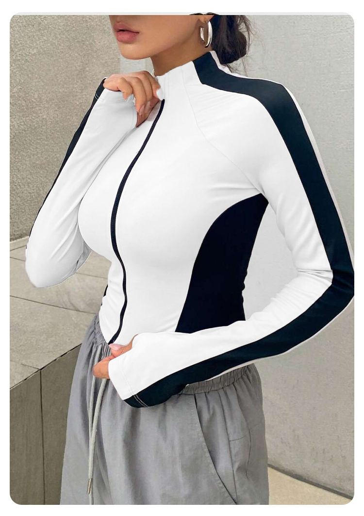 Roupa de Yoga, Jaqueta com Gol - Jackets avaliação e preço
