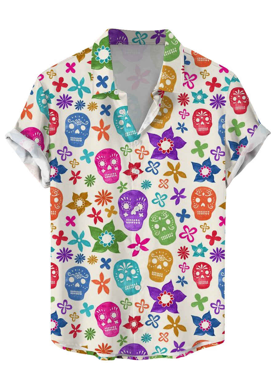 Camisas masculinas florais de  - Vintage Hawaiian Floral Shirt avaliação e preço