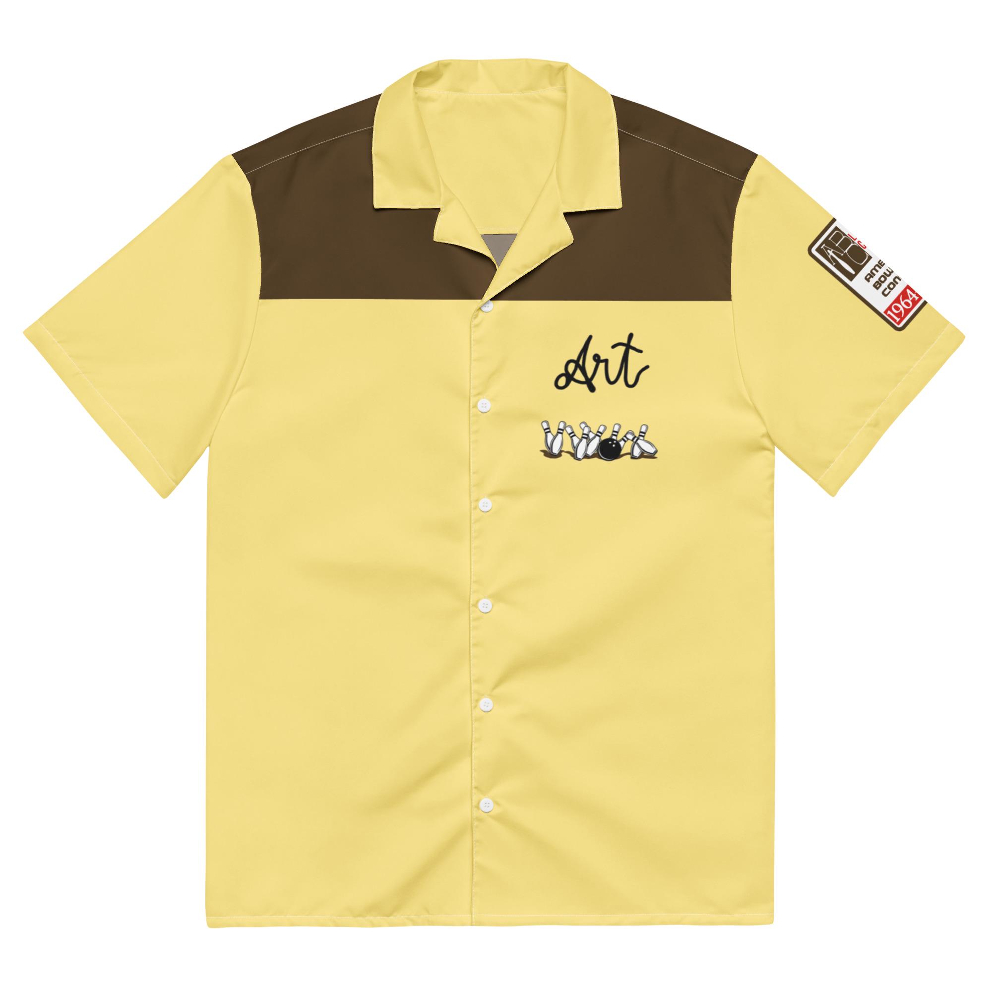 The Dude's The Big Lebowski Fi - Short Sleeve Bowling Shirt Retro avaliação e preço