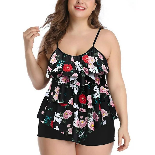 Biquíni Feminino Plus Size com - Shorts avaliação e preço