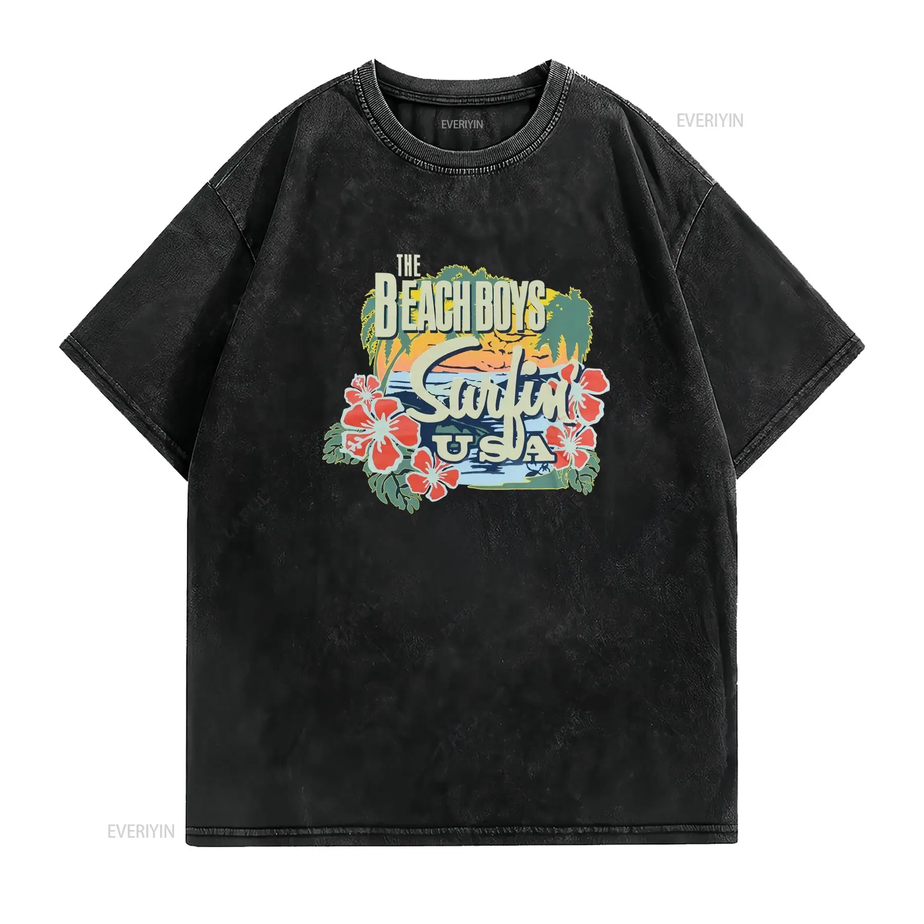 Camiseta Casual Vintage Retro  - Vintage Hawaiian Floral Shirt avaliação e preço