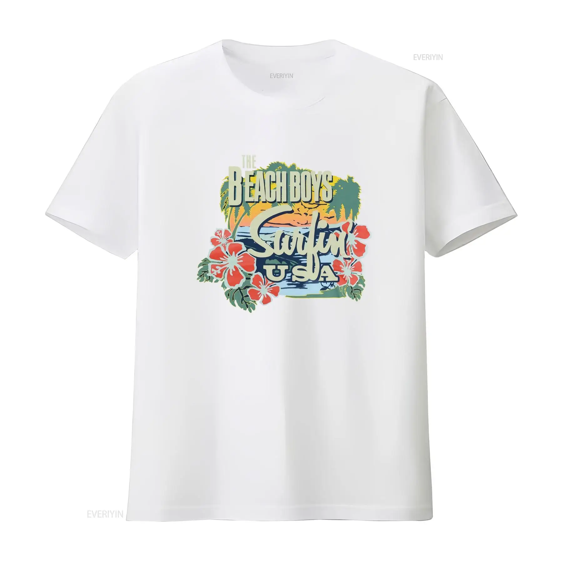 Camiseta Casual Vintage Retro  - Vintage Hawaiian Floral Shirt avaliação e preço