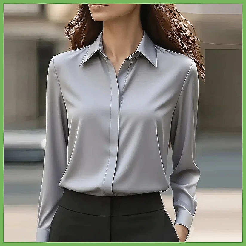 Nova Blusa Feminina de Escritó - Shirts avaliação e preço