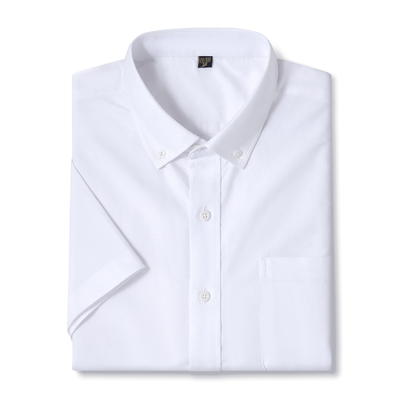 Verão de alta qualidade 100% a - Oxford Cotton Casual Shirt Business avaliação e preço