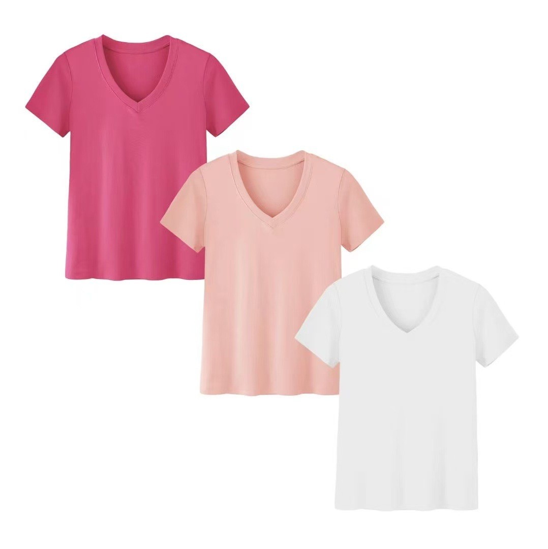 Conjunto Feminino Casual de Ma - T-Shirts avaliação e preço