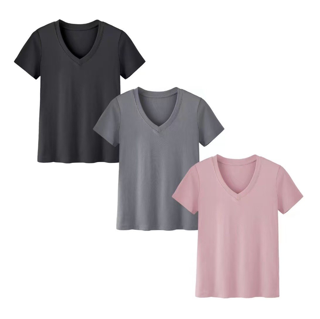 Conjunto Feminino Casual de Ma - T-Shirts avaliação e preço