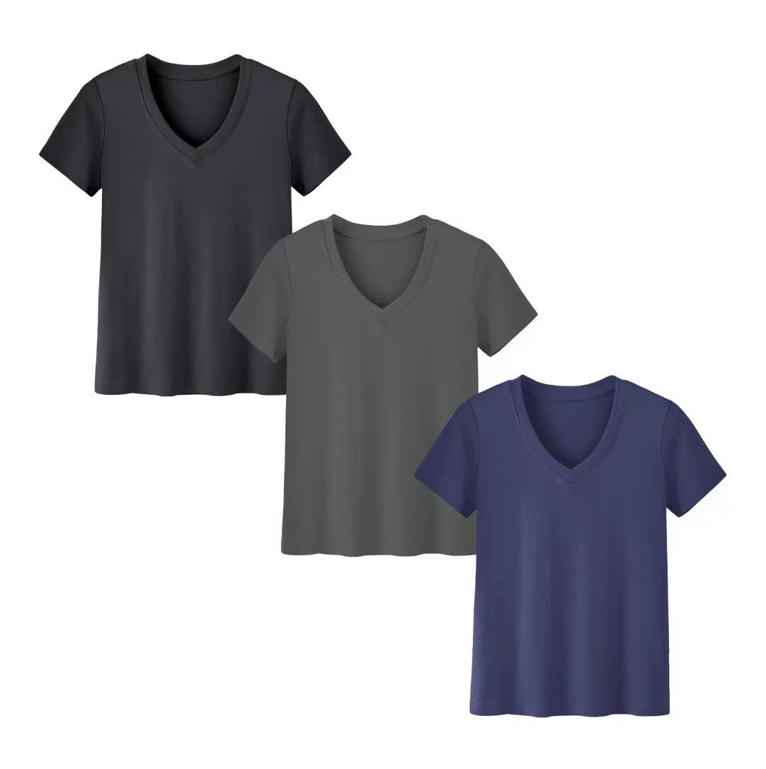 Conjunto Feminino Casual de Ma - T-Shirts avaliação e preço
