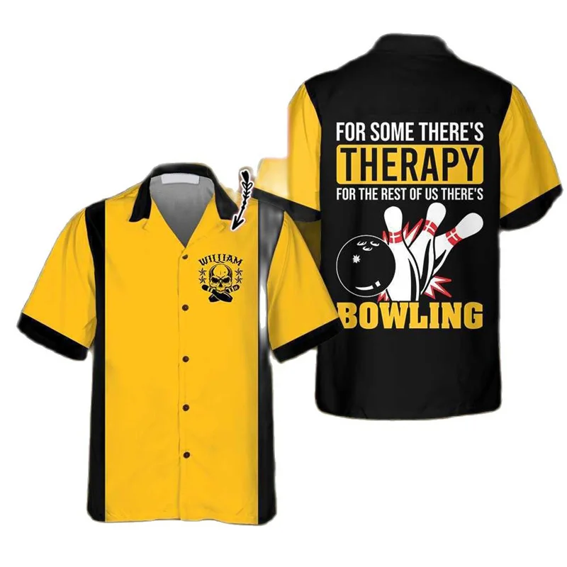 Camisa clássica retrô com esta - Short Sleeve Bowling Shirt Retro avaliação e preço