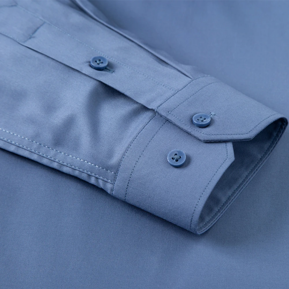 Camisa Masculina Casual de Man - Breathable Bamboo Fiber Shirt Non Iron avaliação e preço