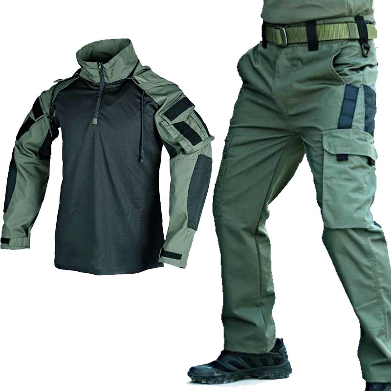 Conjunto de uniforme tático mi - Tactical Military Shirt Cargo avaliação e preço