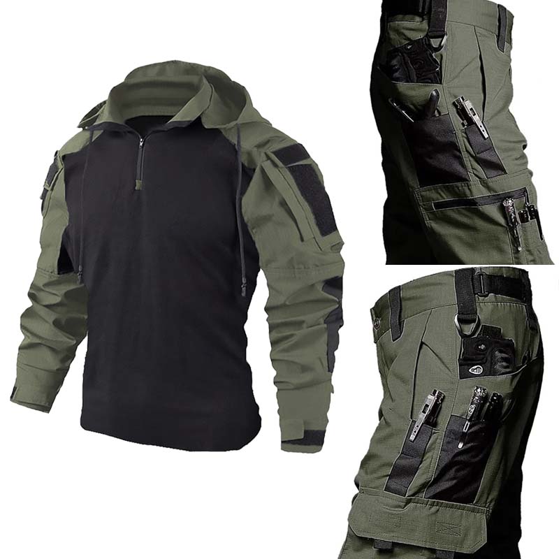Conjunto de uniforme tático mi - Tactical Military Shirt Cargo avaliação e preço