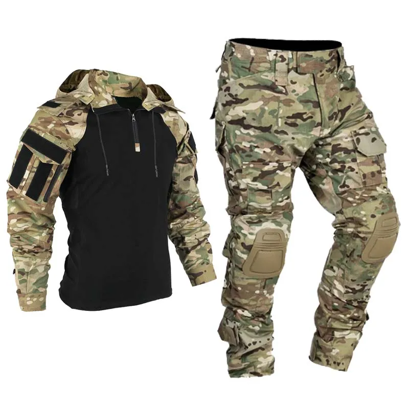 Uniforme Tático Masculino Mili - Tactical Military Shirt Cargo avaliação e preço