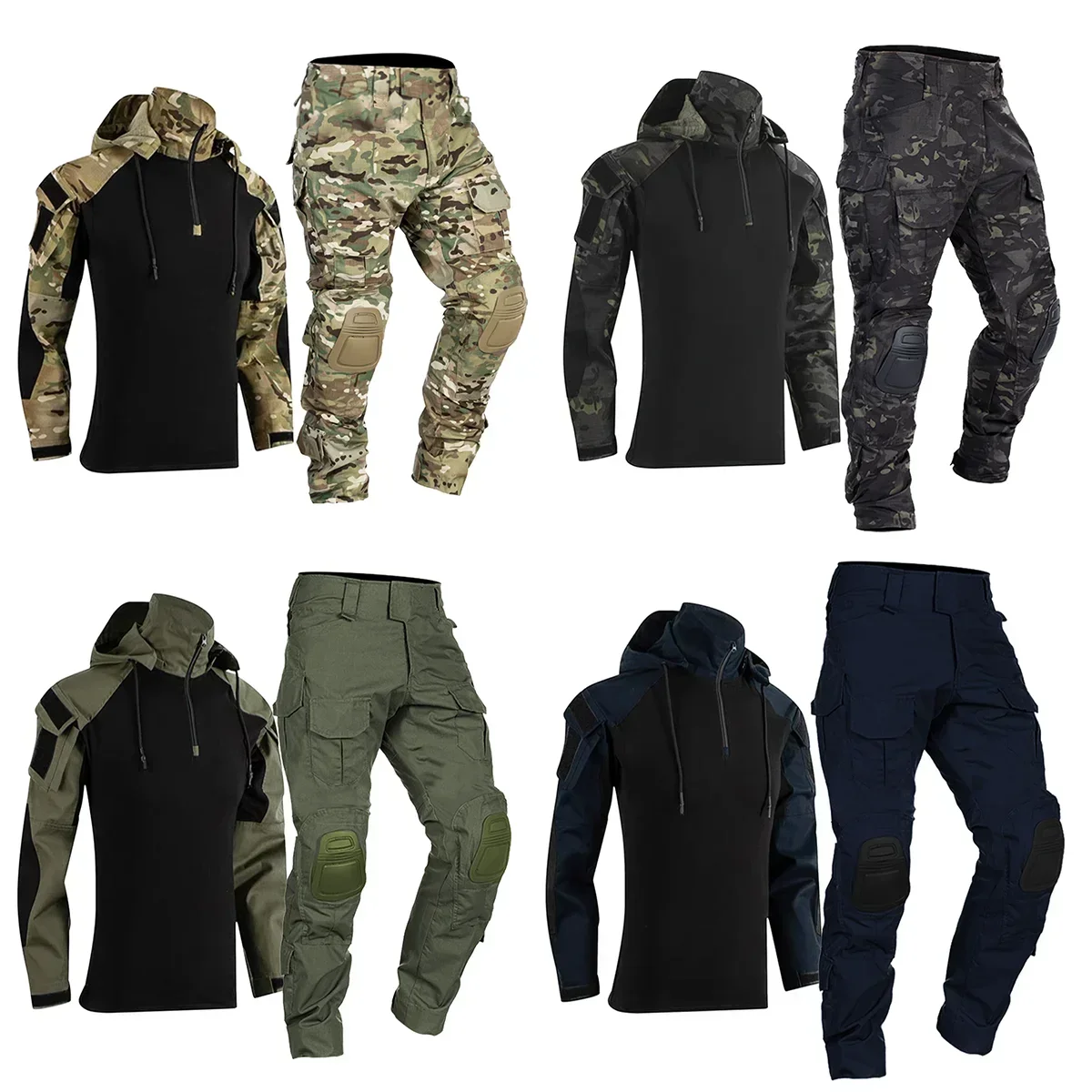 Uniforme Tático Masculino Mili - Tactical Military Shirt Cargo avaliação e preço