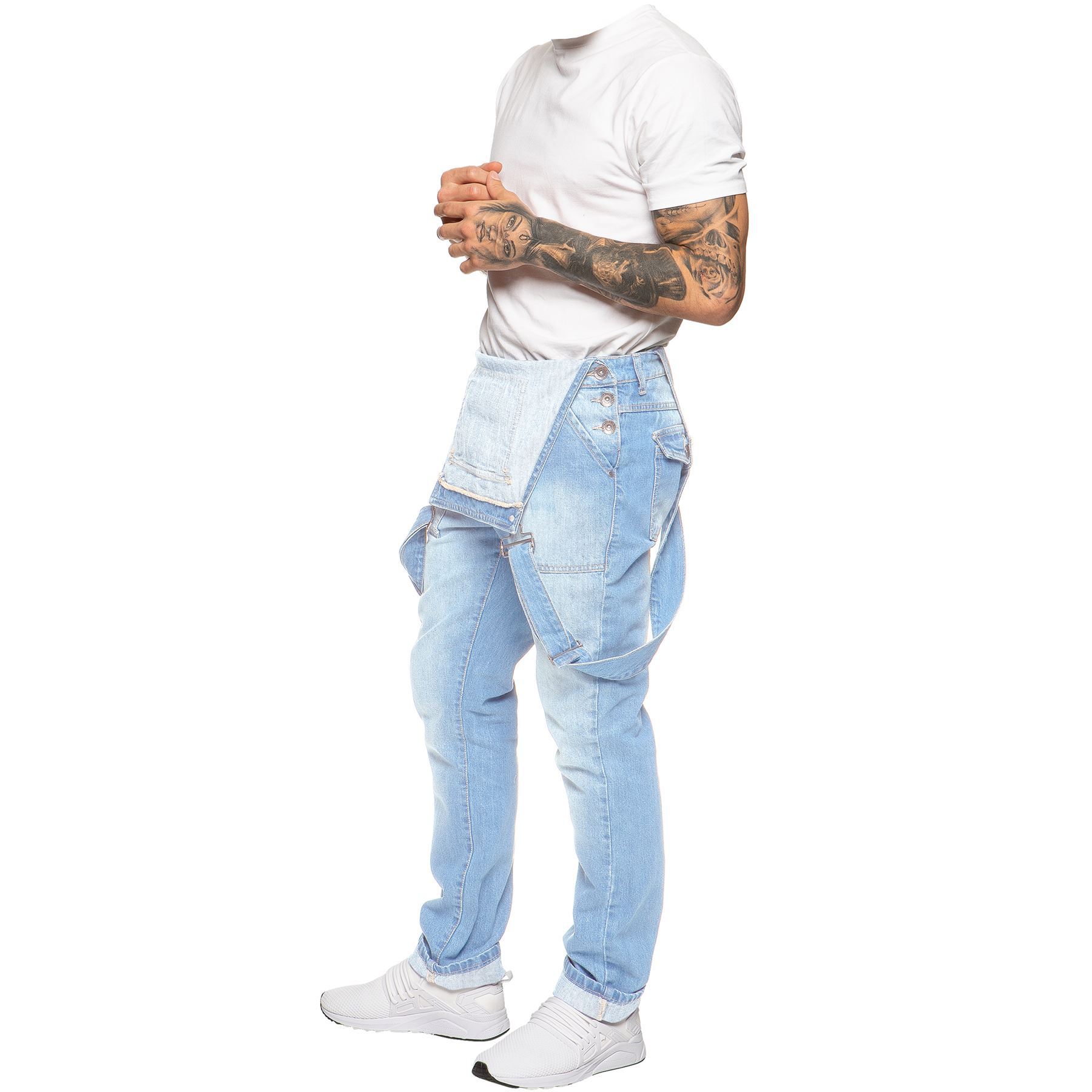 Macacão Masculino Casual com M - Jeans avaliação e preço